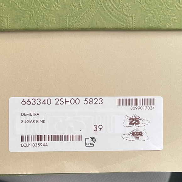 BNWT Gucci Rhyton 25 sneakers. Its Barbie era and this is the perfect shoe! - Picture 10 of 11